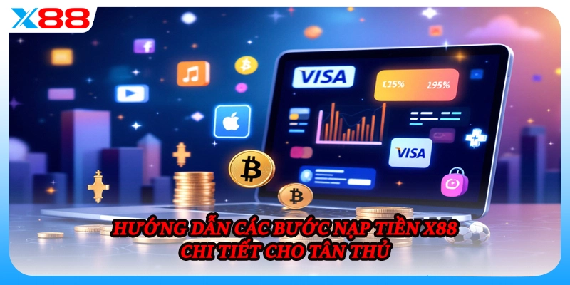 Hướng dẫn các bước nạp tiền X88 chi tiết cho tân thủ
